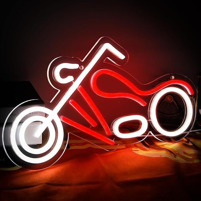 USB Powered Motorcycle Neon Light teemdrop