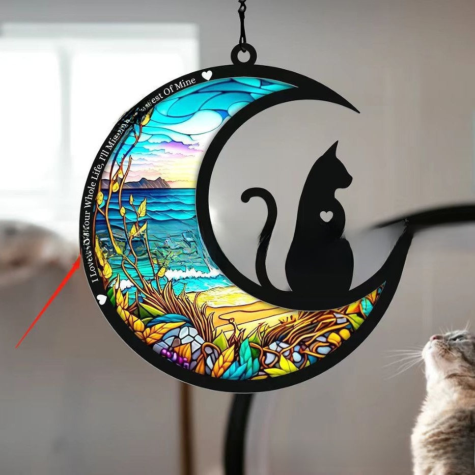 Dog Cat Window Hanging Ornament Personalized Gift