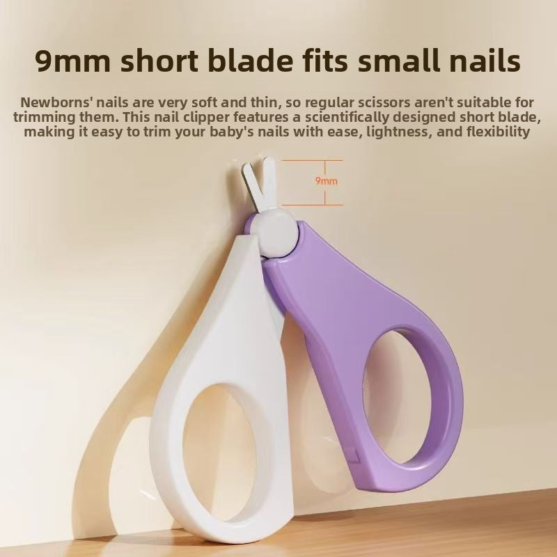 4-Piece Baby Nail Care Safety Grooming Kit Anti-Pinch Clipper Set teemdrop