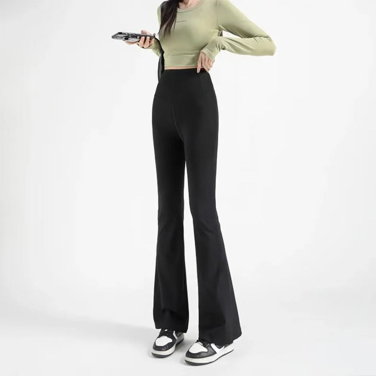 Women's 2-Piece Quick-Dry Long Sleeve Yoga Running Sports Set teemdrop