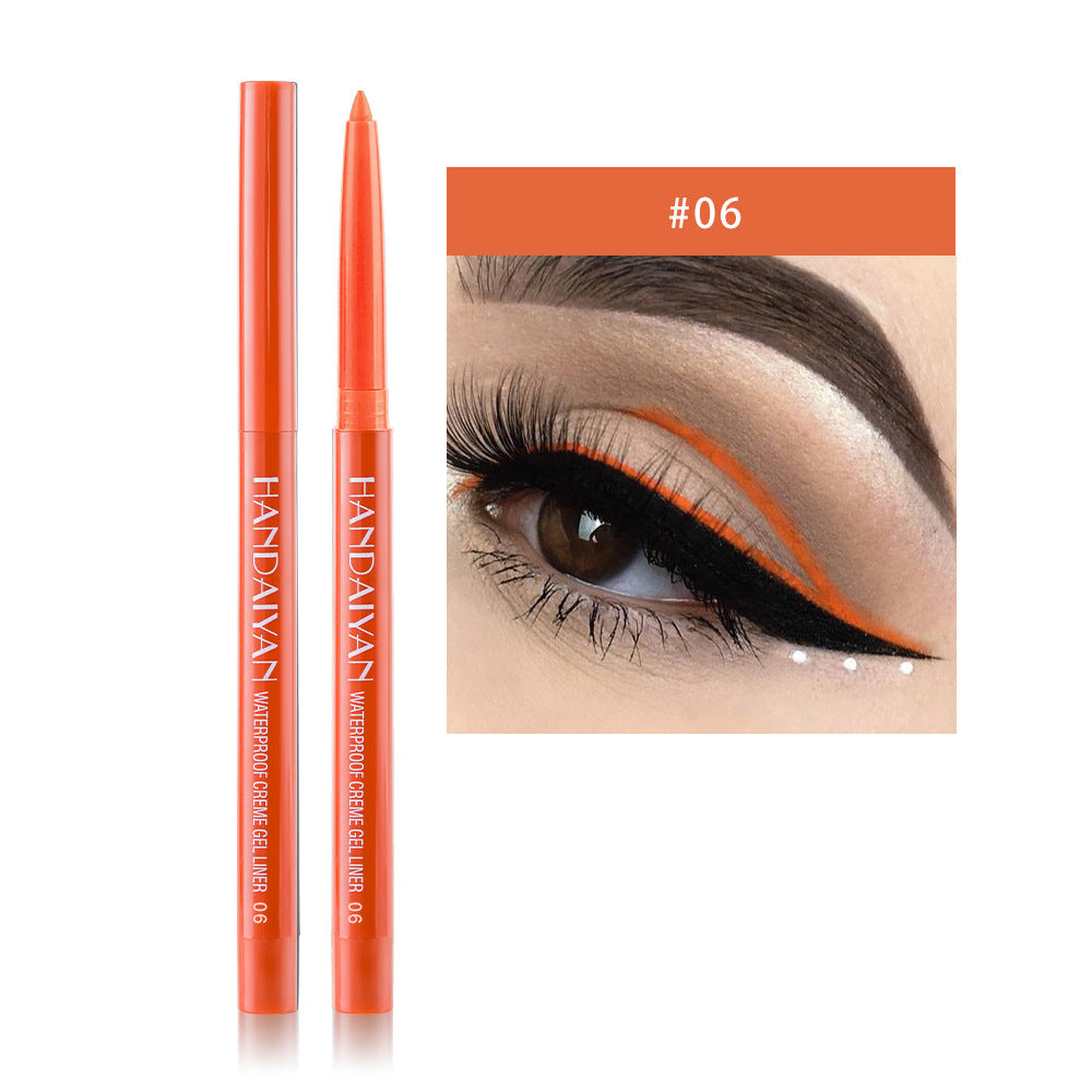 Colorful Waterproof Eyeliner Gel Pen teemdrop