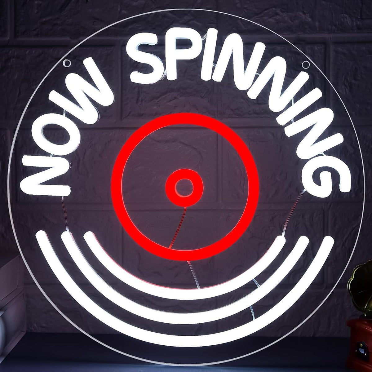 Record Player LED Neon Light Sign teemdrop