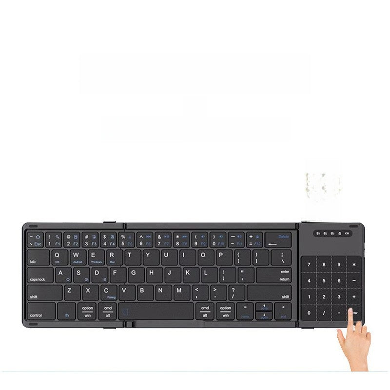 Wireless Folding Bluetooth Keyboard with Touchpad