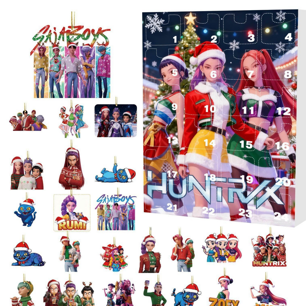 Acrylic Christmas Countdown Calendar
