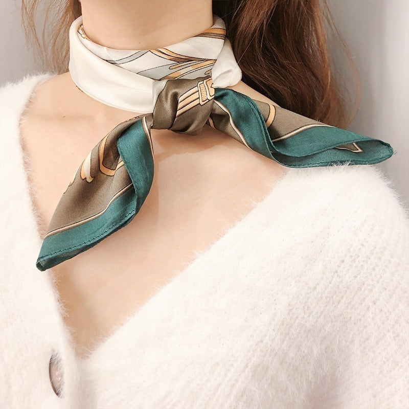 Fashion Print Versatile Neck Scarf