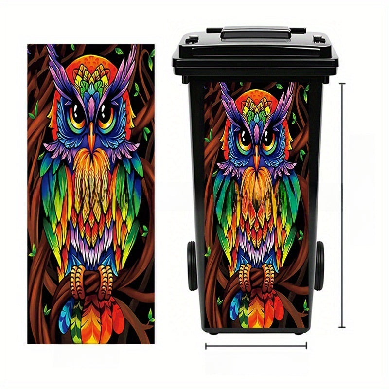 Self-Adhesive Waterproof Vinyl Trash Can Sticker teemdrop