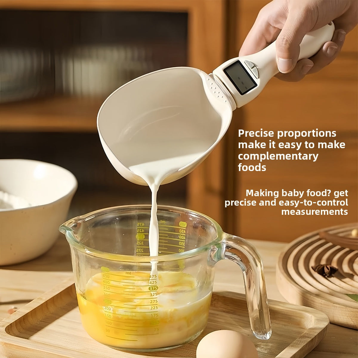 Digital Food Weighing Spoon Gram Measurement Kitchen Scale