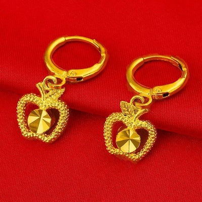 Women's Gold-Plated Alloy Earrings