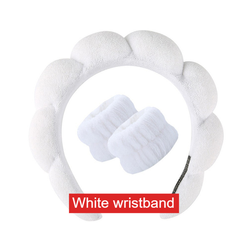 Lady's velvet sponge hairband teemdrop