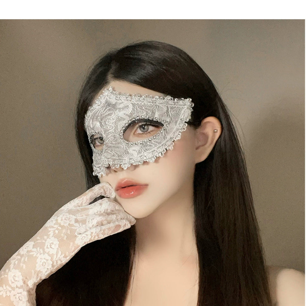 Halloween Second Dimension Half Face Mask