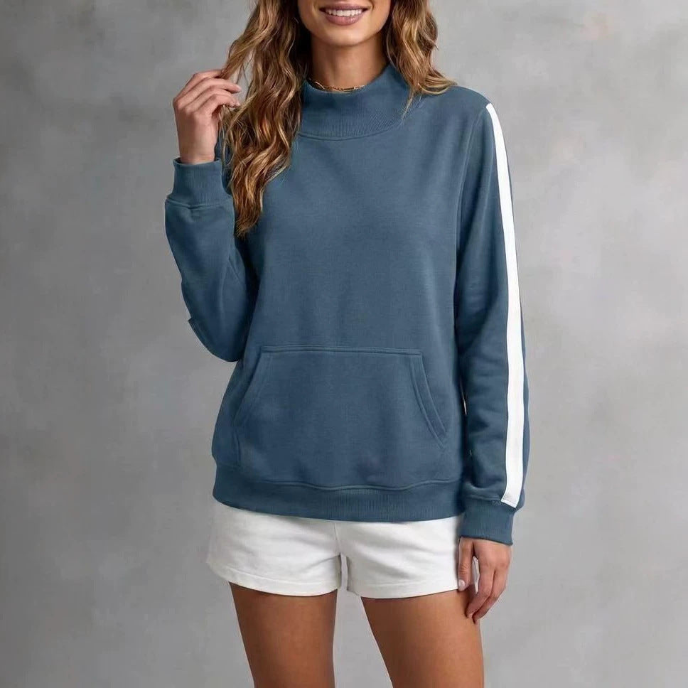 Athletic-style hoodie teemdrop