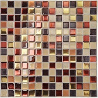 3D Self-Adhesive PET Mosaic Tile Wall Sticker for Home Decoration teemdrop