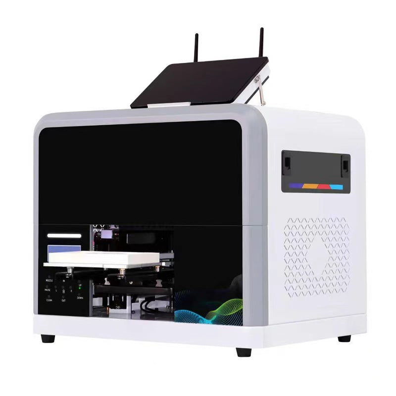 Small UV flatbed printer