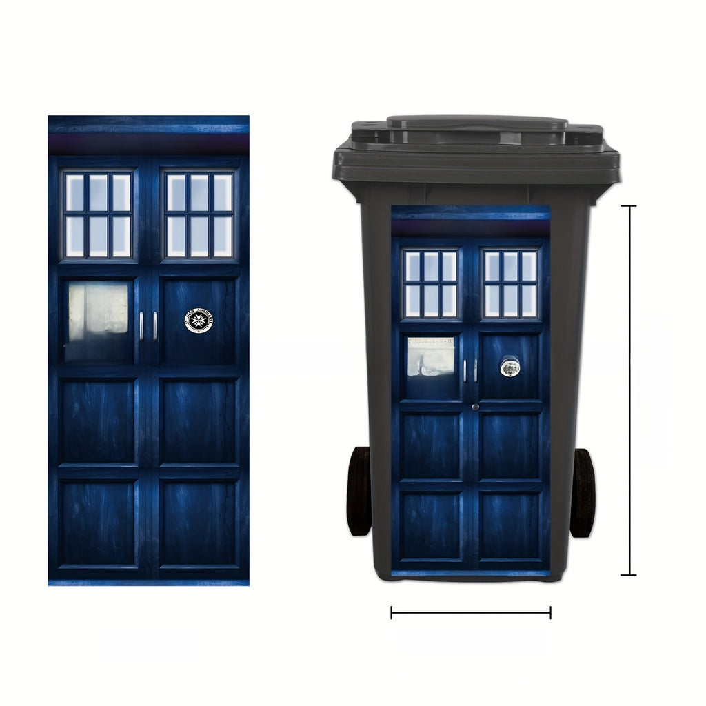 Self-Adhesive Waterproof Vinyl Trash Can Sticker teemdrop