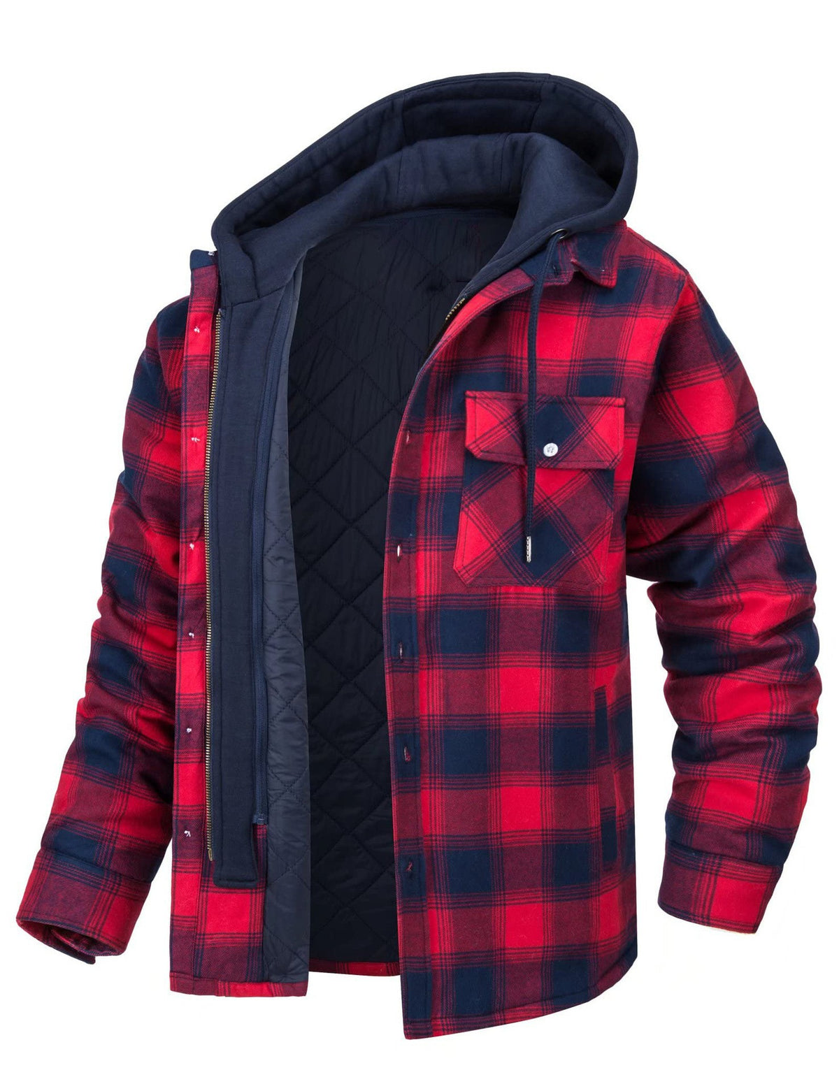 Men's Thickened Hooded Jacket teemdrop
