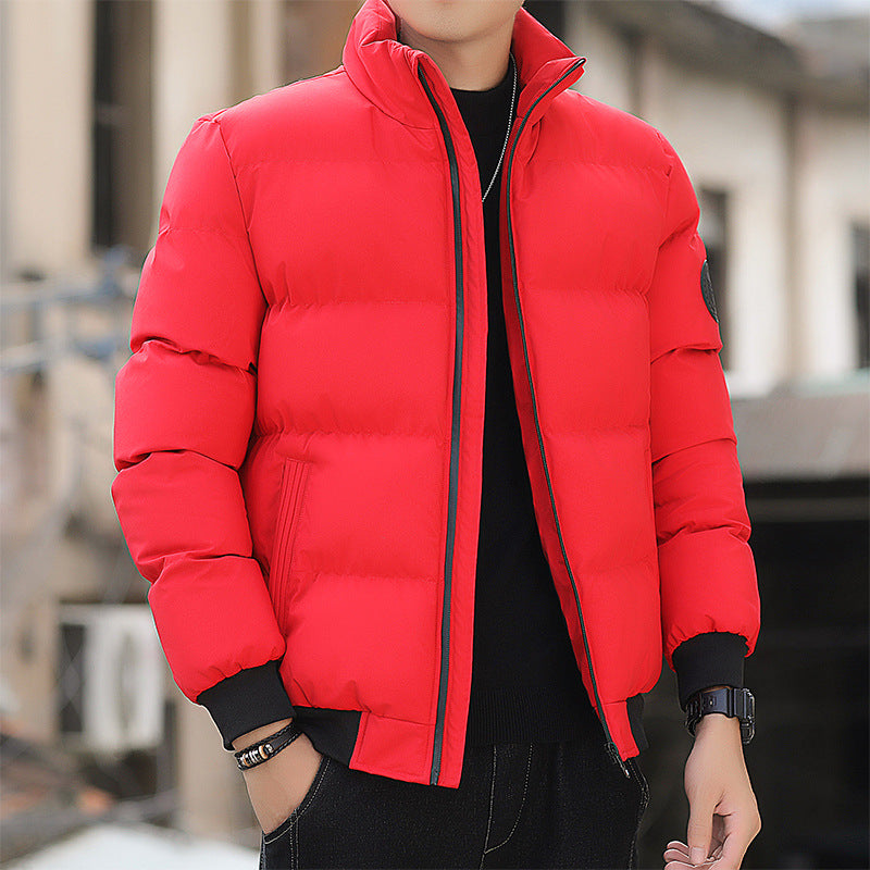 Men's Stand Collar Cotton Jacket teemdrop