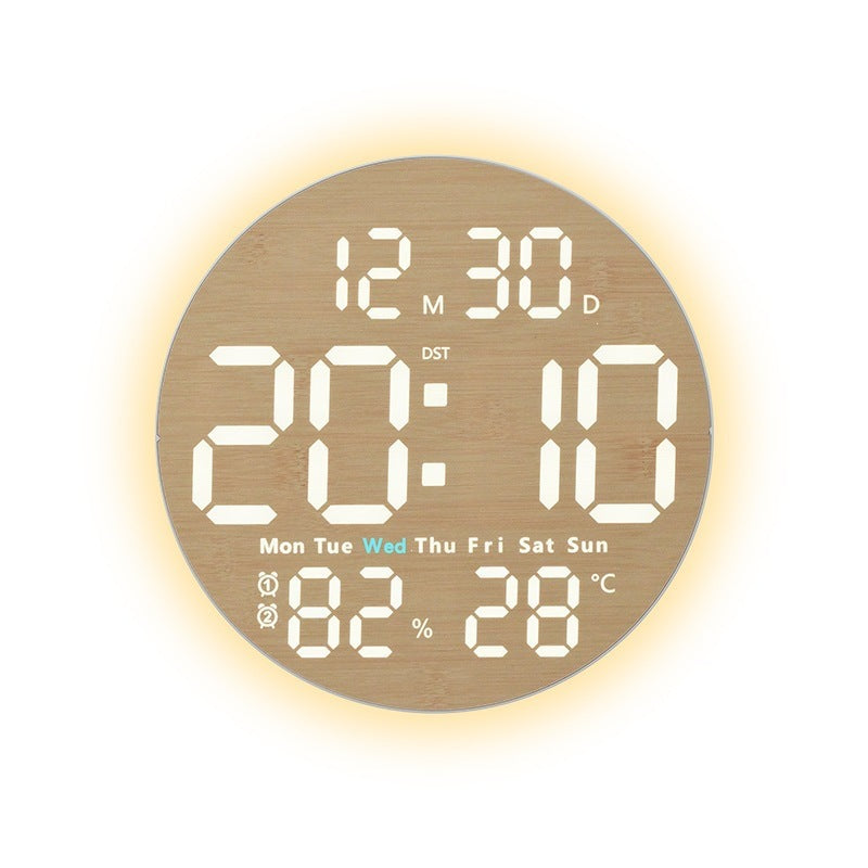 LED Digital Wall Clock teemdrop