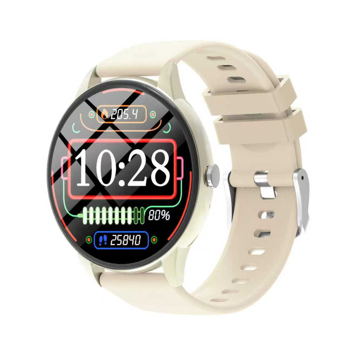 Touchscreen Smartwatch with Bluetooth Calling and Health Fitness Tracking