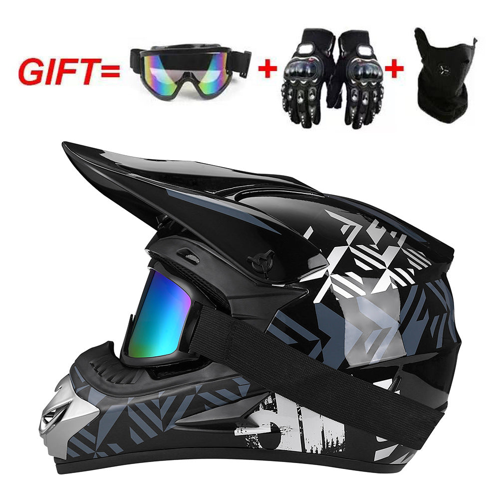 Motorcycle helmet teemdrop