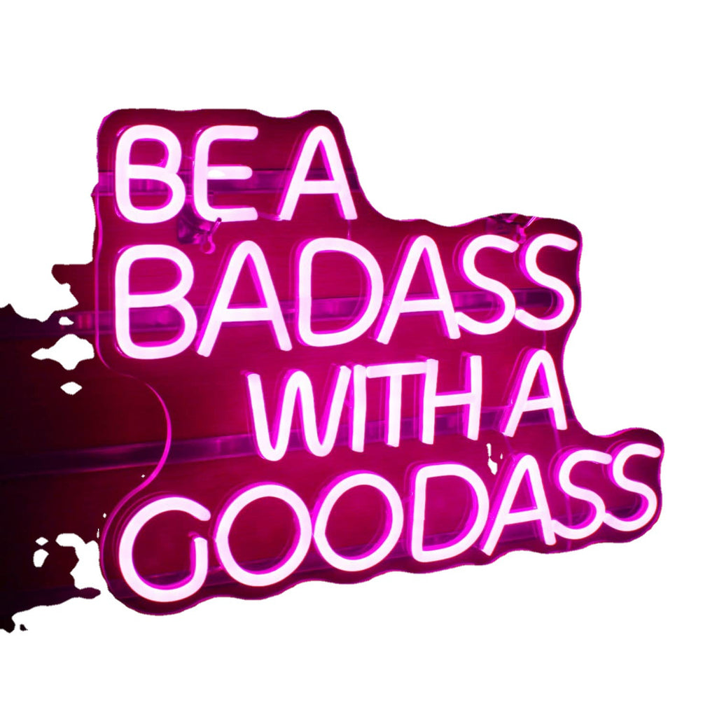 led neon indoor and outdoor luminous wall decoration teemdrop