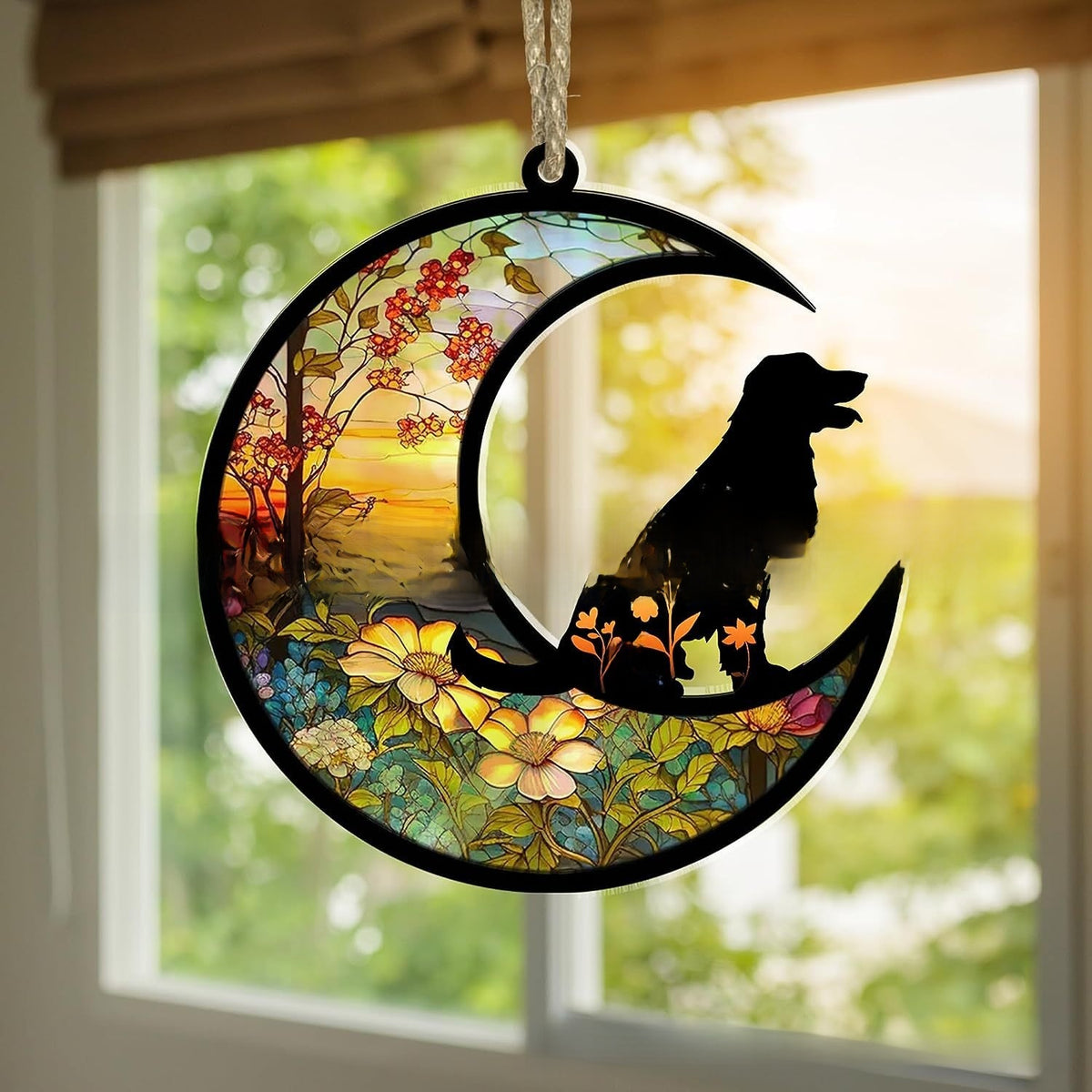 Dog Cat Window Hanging Ornament Personalized Gift