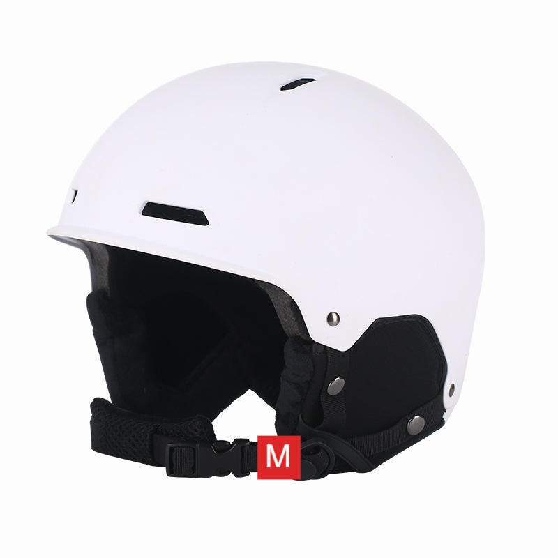 Outdoor men's and women's winter helmets for warmth