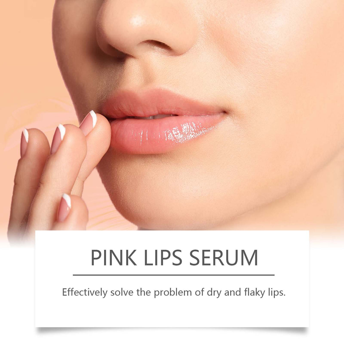 Pink Lip Care Essence Moisturizing Lip Gloss