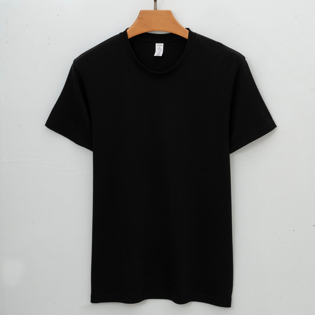 Men's Antibacterial Modal Cotton Wrinkle-Free Casual Short Sleeve Tee