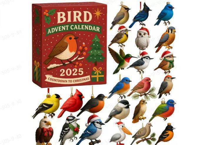 Acrylic Advent Calendar Blind Box Christmas Tree Ornament Pendant teemdrop