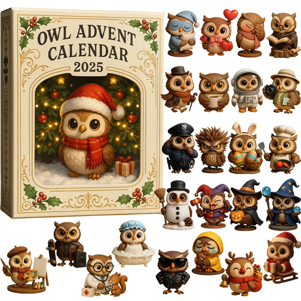 Acrylic Advent Calendar Blind Box Christmas Tree Ornament Pendant teemdrop