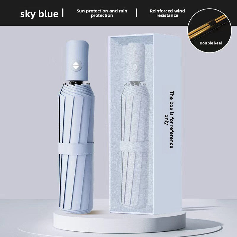Automatic 24-hour umbrella for rain and sunshine