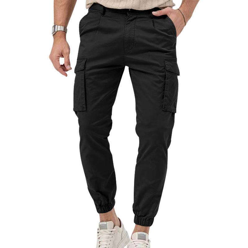 Multi-pocket work pants