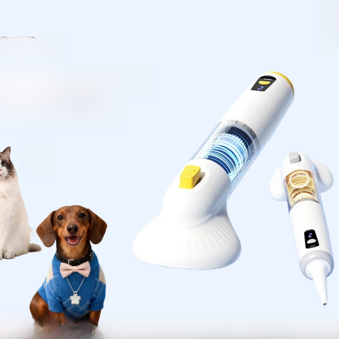 Pet Hair Vacuum Cleaner and Groomer
