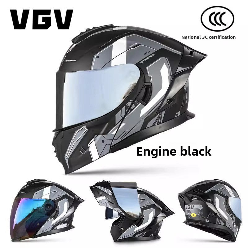 All-Season Universal Motorbike Safety Helmet teemdrop
