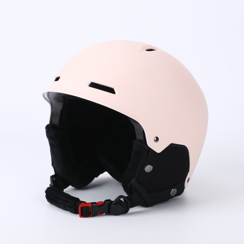 Outdoor men's and women's winter helmets for warmth