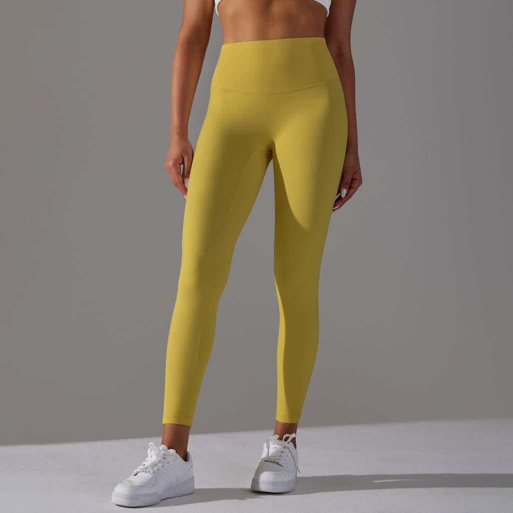 Women's high-waisted buttock-raising seamless yoga pants