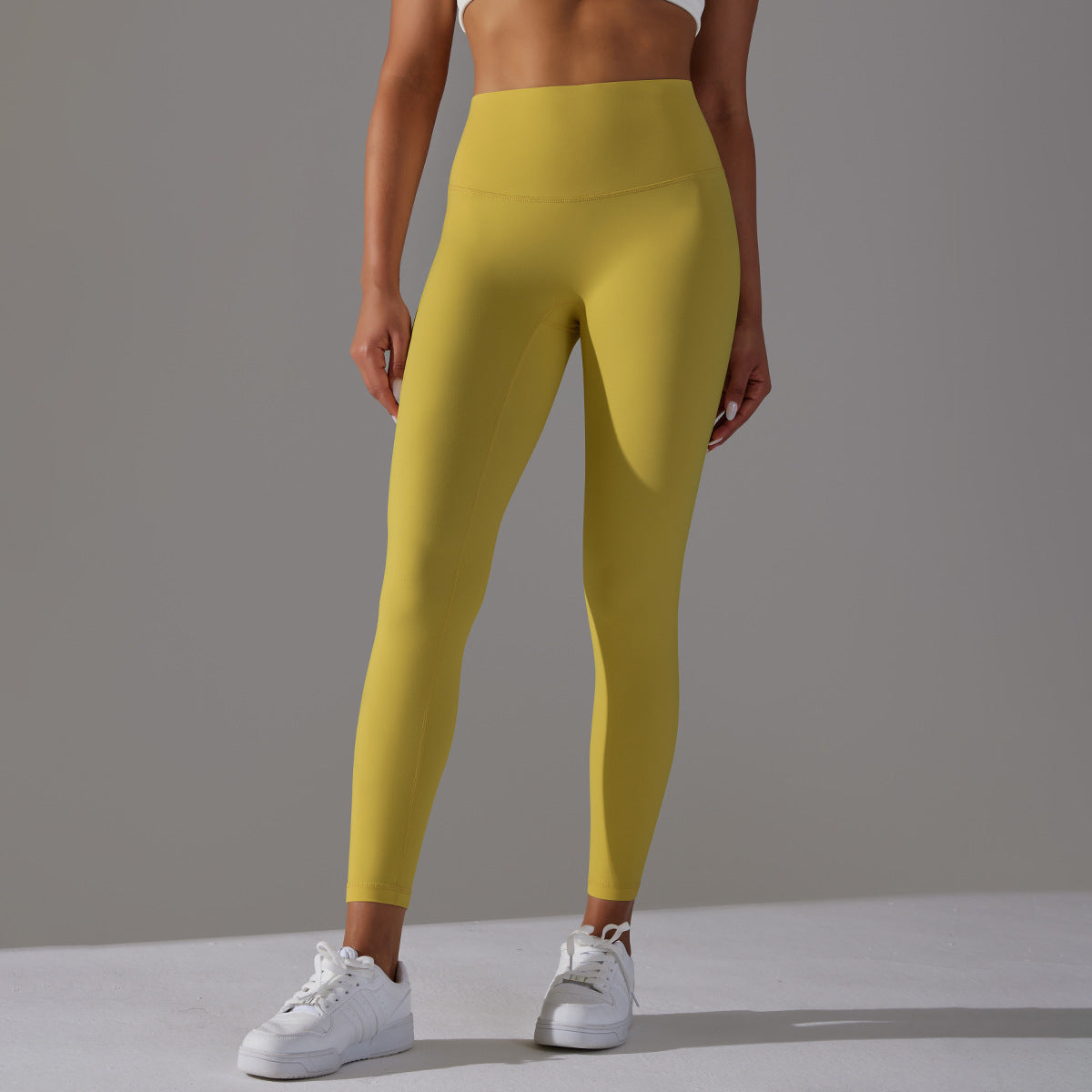 Women's high-waisted buttock-raising seamless yoga pants