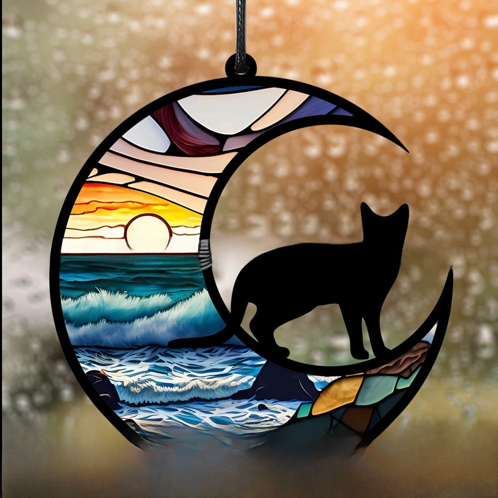 Dog Cat Window Hanging Ornament Personalized Gift