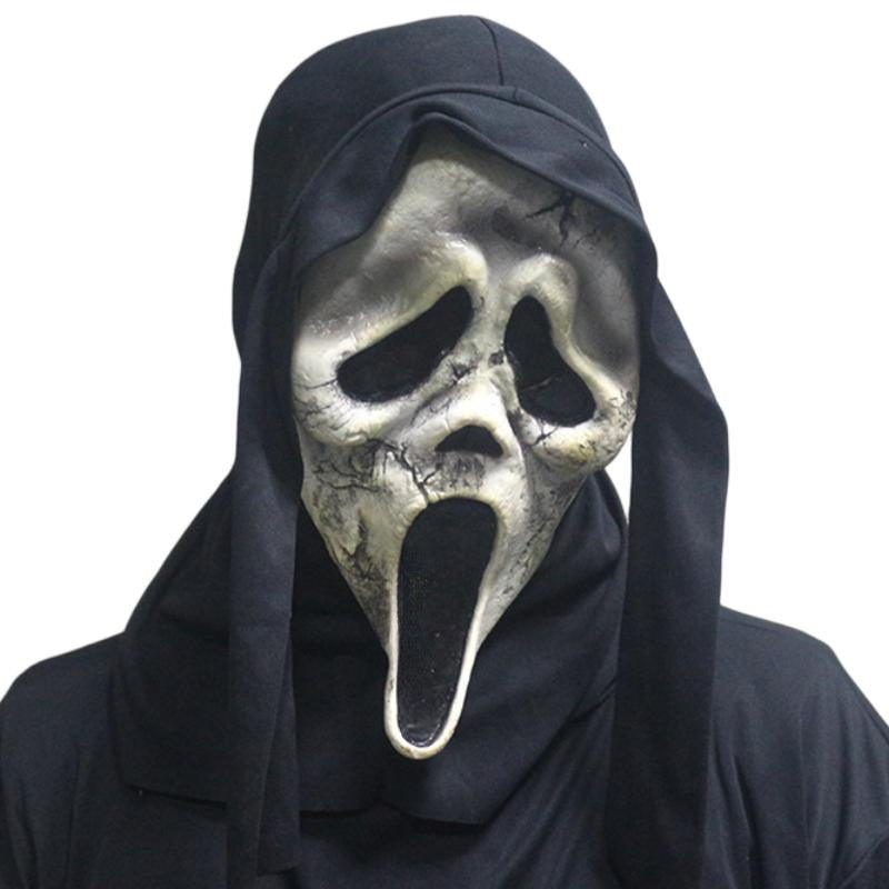 latex halloween mask