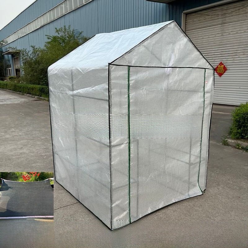 Transparent Plant Greenhouse Cover with Shelf