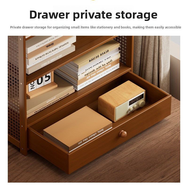 Minimalist Bamboo Multi-Layer Desktop Organizer Shelf teemdrop