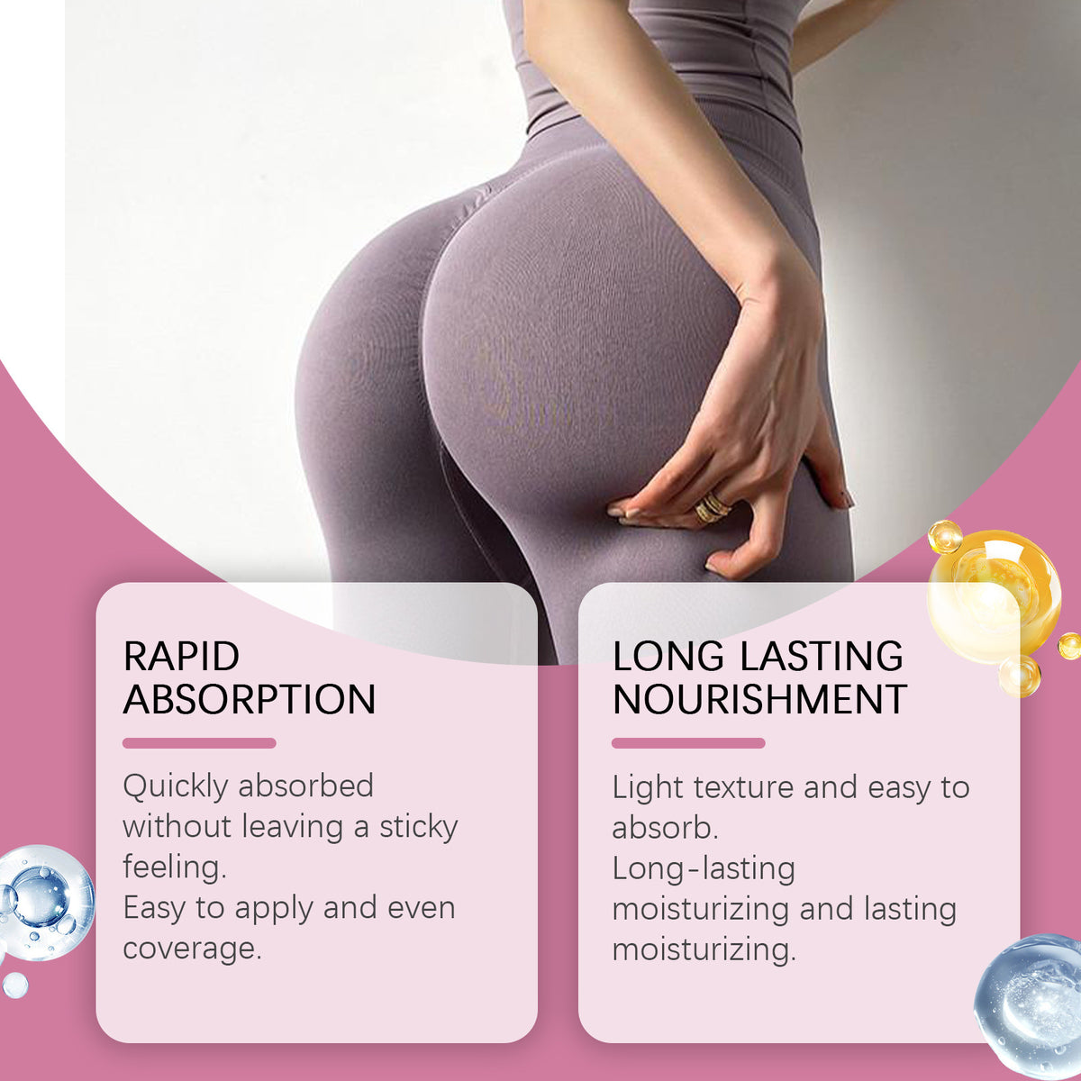 JAYSUING Collagen Butt Enhancement Cream, Moisturizing Hip Cream for Smooth Skin, 50g teemdrop