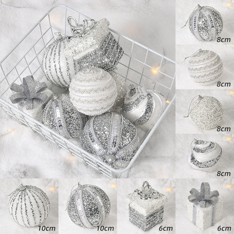 Champagne Gold Christmas Ball Ornaments