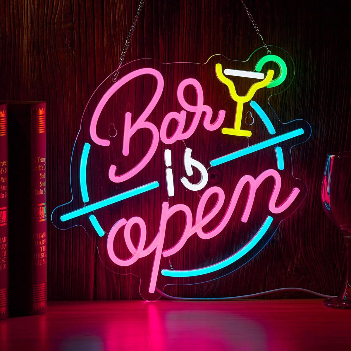 Dimmable LED Neon Sign Light teemdrop