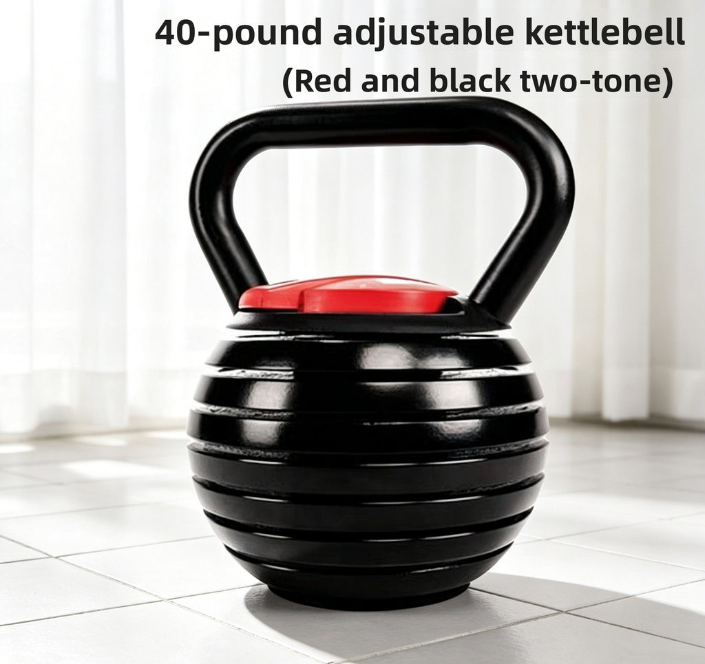 Solid hand-held kettlebell