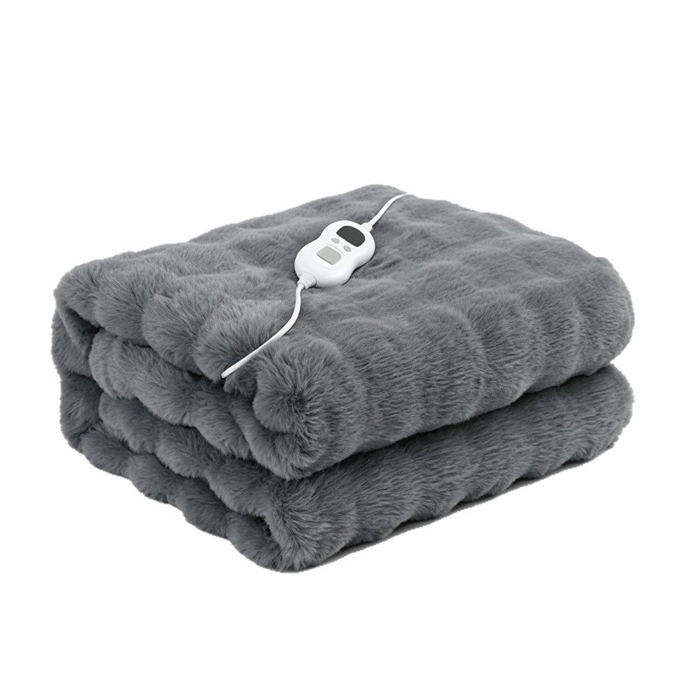 Rabbit Fur Electric Heating Blanket