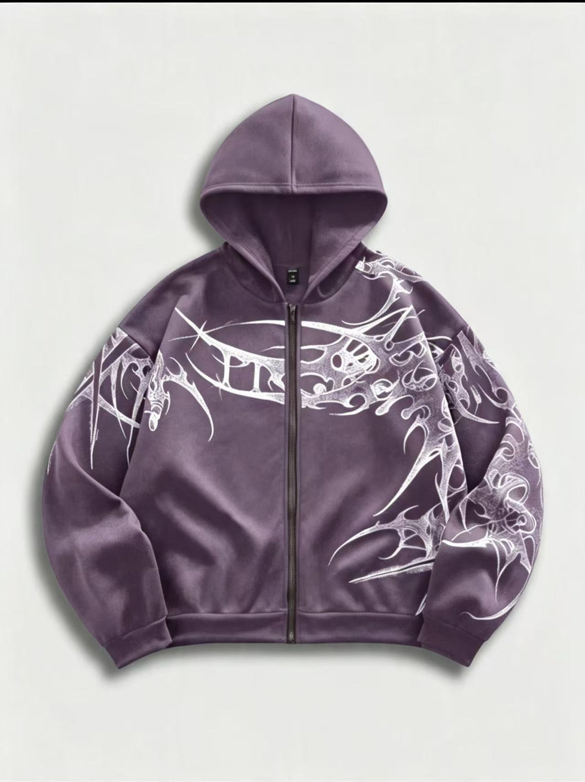 Gothic 3D Printed Hooded Sweatshirt
