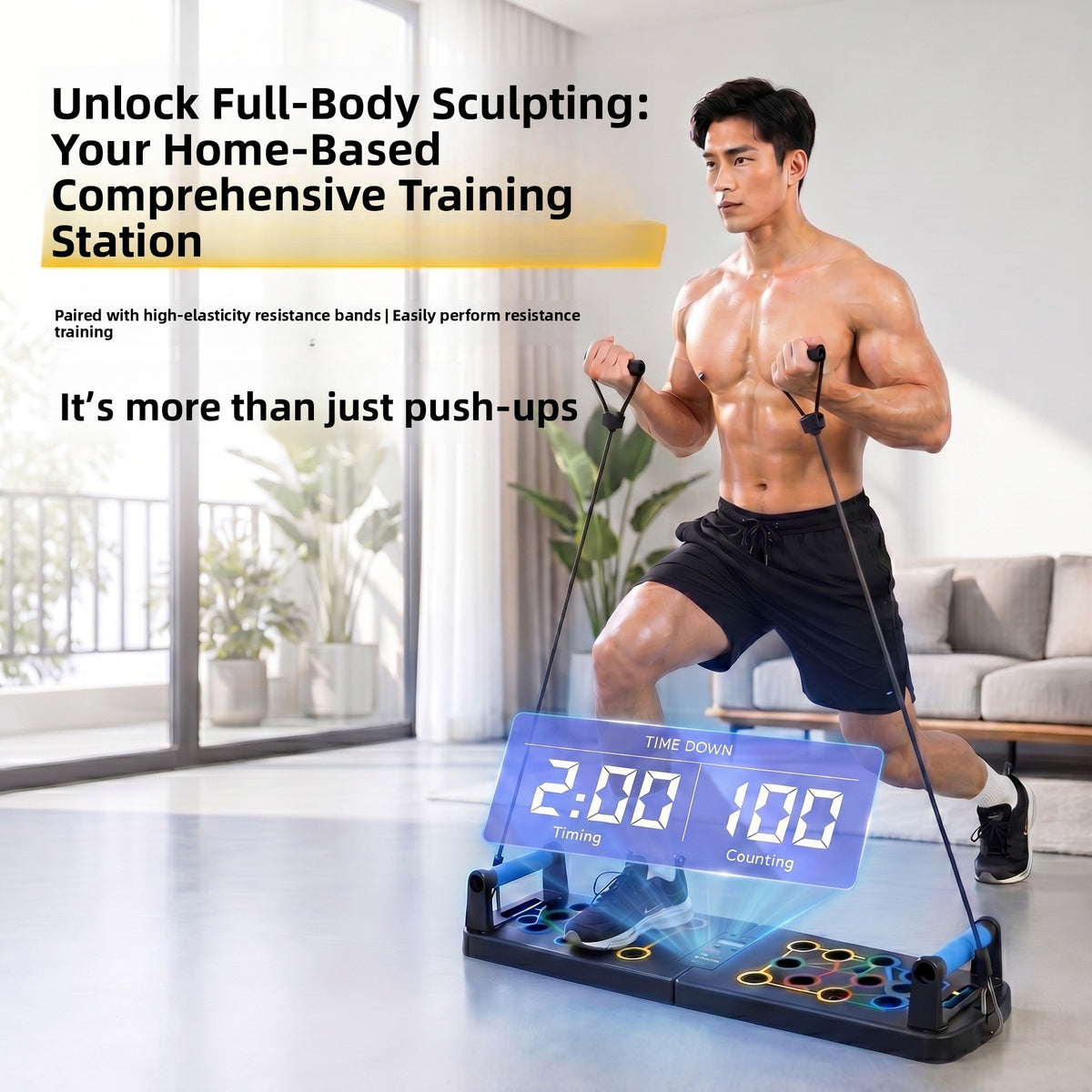 Foldable Push Up Board