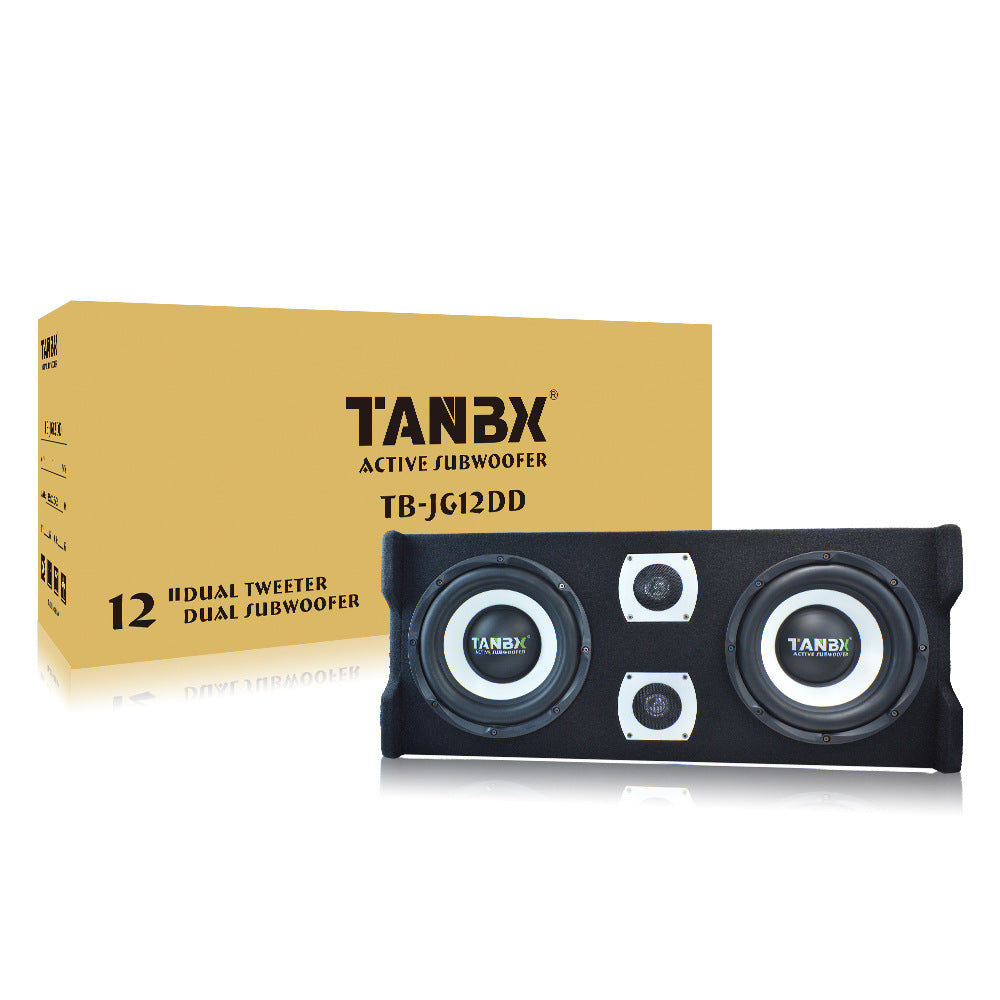 Car subwoofer high-power Modified Active trunk teemdrop