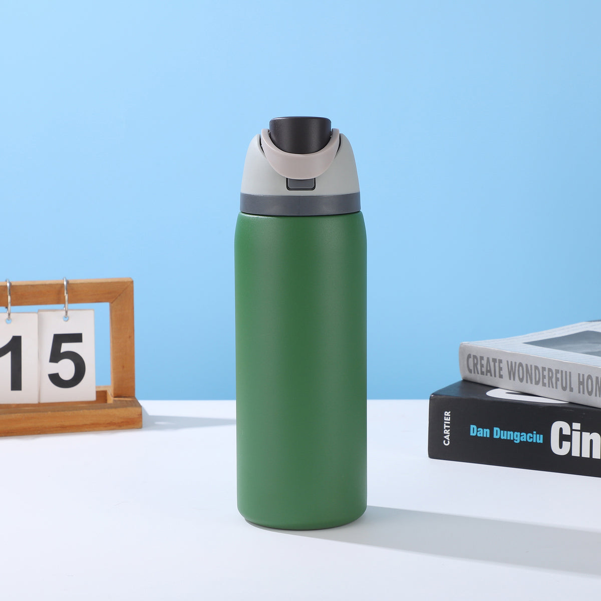 Stainless Steel Insulated Water Bottle with Handle